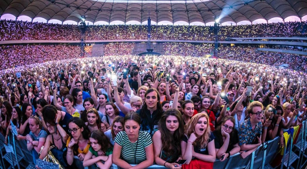 Ed Sheeran la București. FOTO: Mihai Anghel