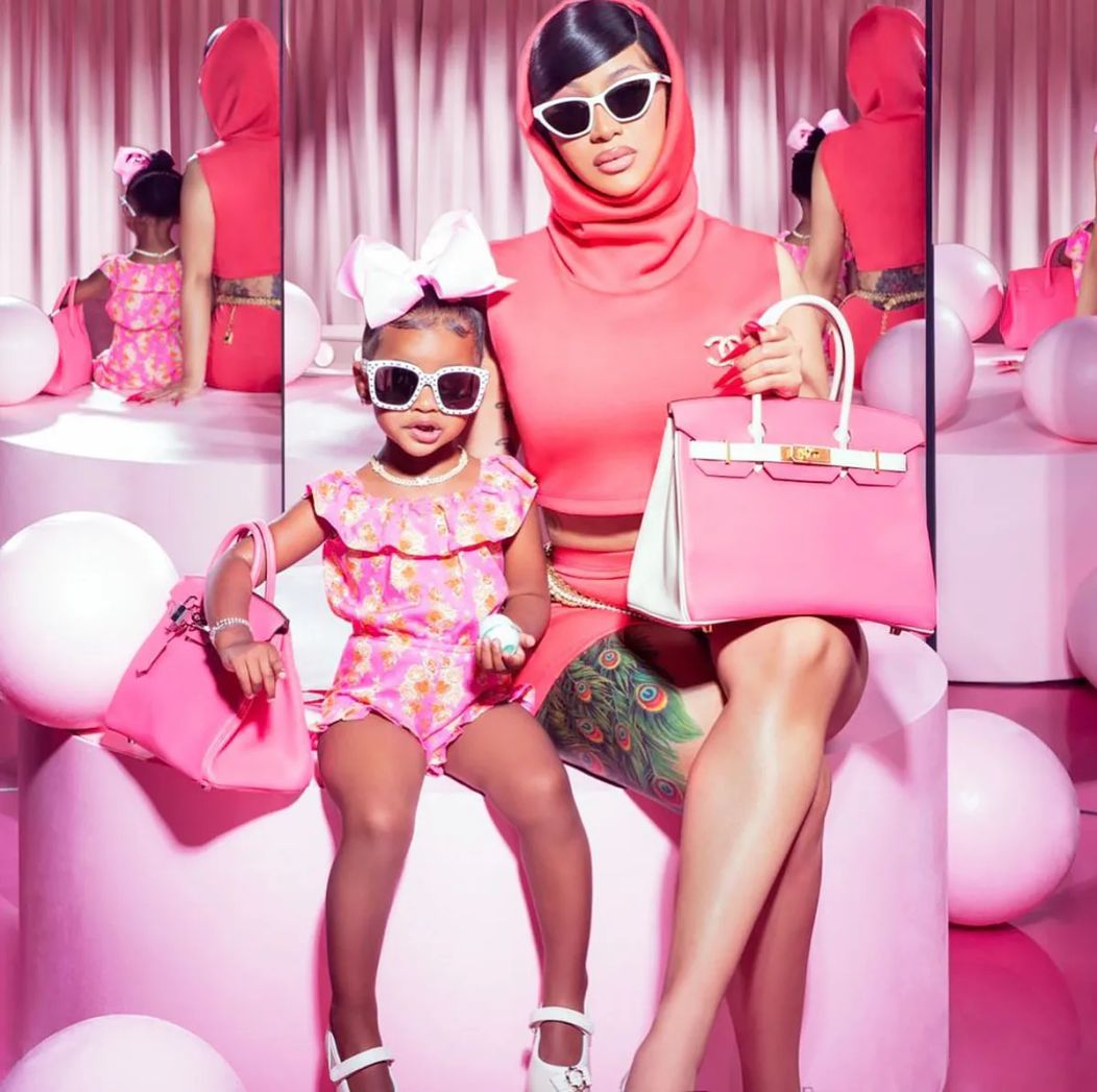 Cardi-B-Daughter-Kulture-Rock-Matching-Birkin-Bags-Promo