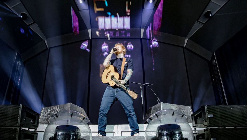 Ed Sheeran la București. FOTO: Mihai Anghel