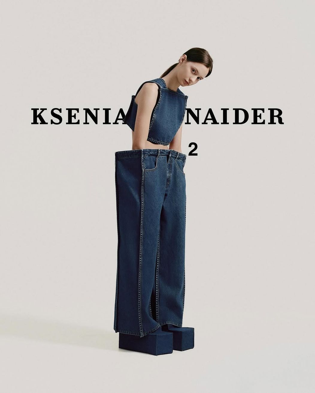 Pulled these Boxy Jeans straight outta Roblox — mad comfy for walking in a straight line. Stitched & washed with all the classic denim techniques. KS R&D was entertained by the development.. Might drop la (1)