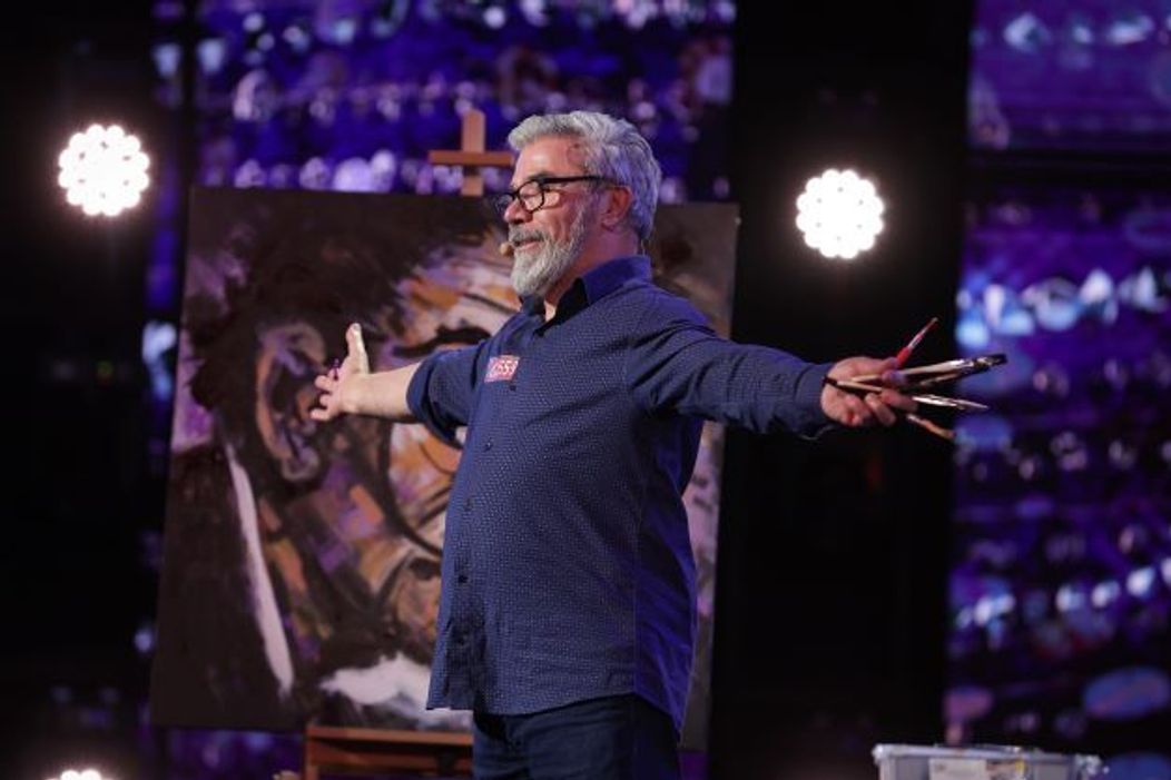 Ion Voineagu, pictorul din Brăila la Românii au talent 2023