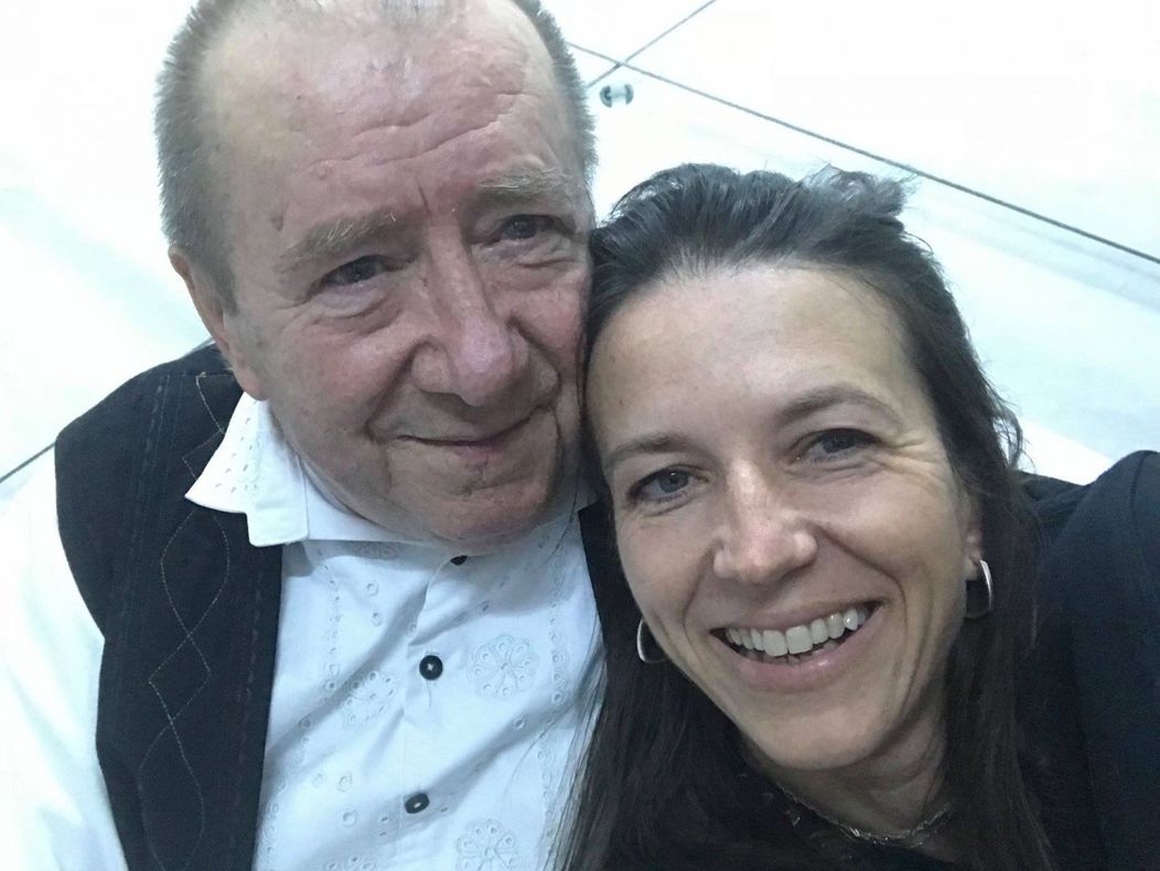 Dumitru Fărcaș și fiica lui, Andreea. FOTO: Facebook