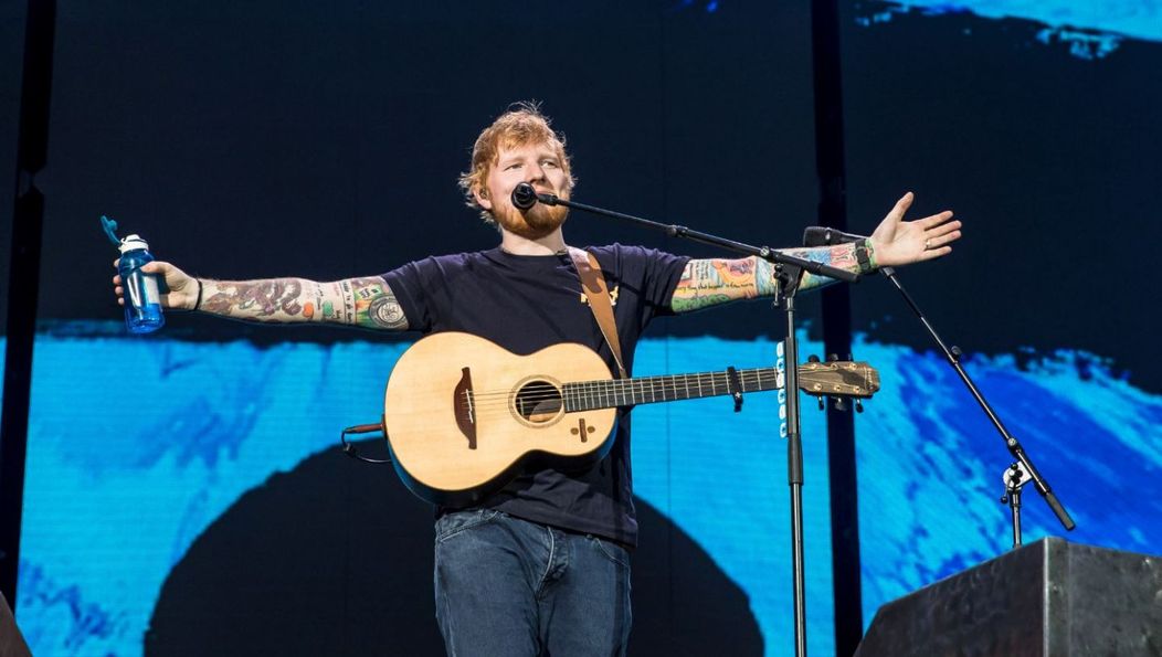 Ed Sheeran la București. FOTO: Mihai Anghel