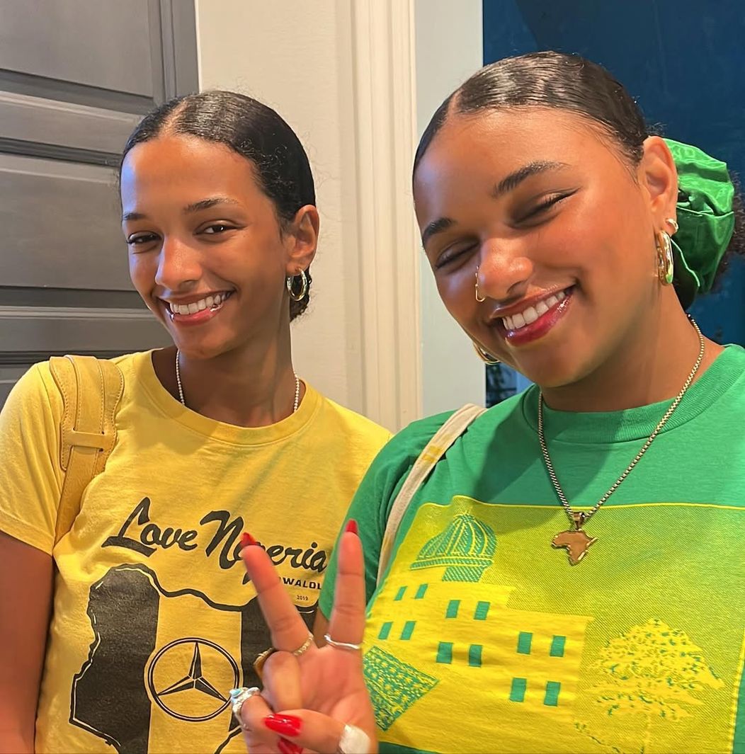 💛💚 @selly.sy @sabah__sy #MyBeautifulGirls