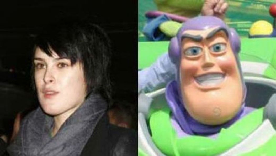 Rumer Willis vs Buzz Lightyear