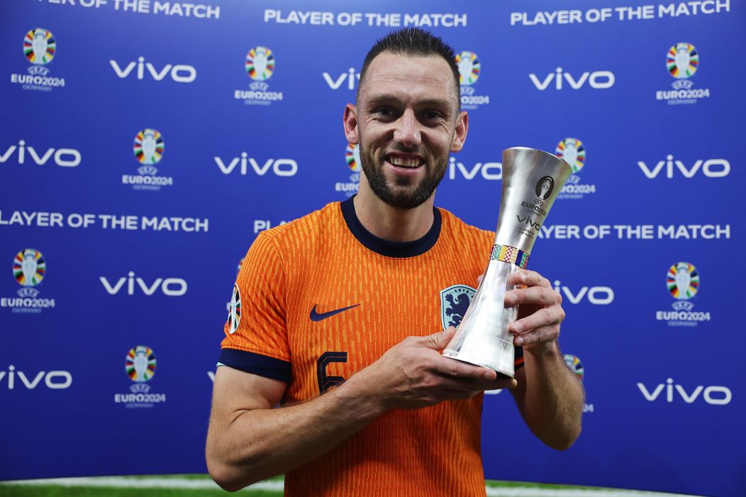 Stefan de Vrij, jucătorul meciului Olanda - Turcia