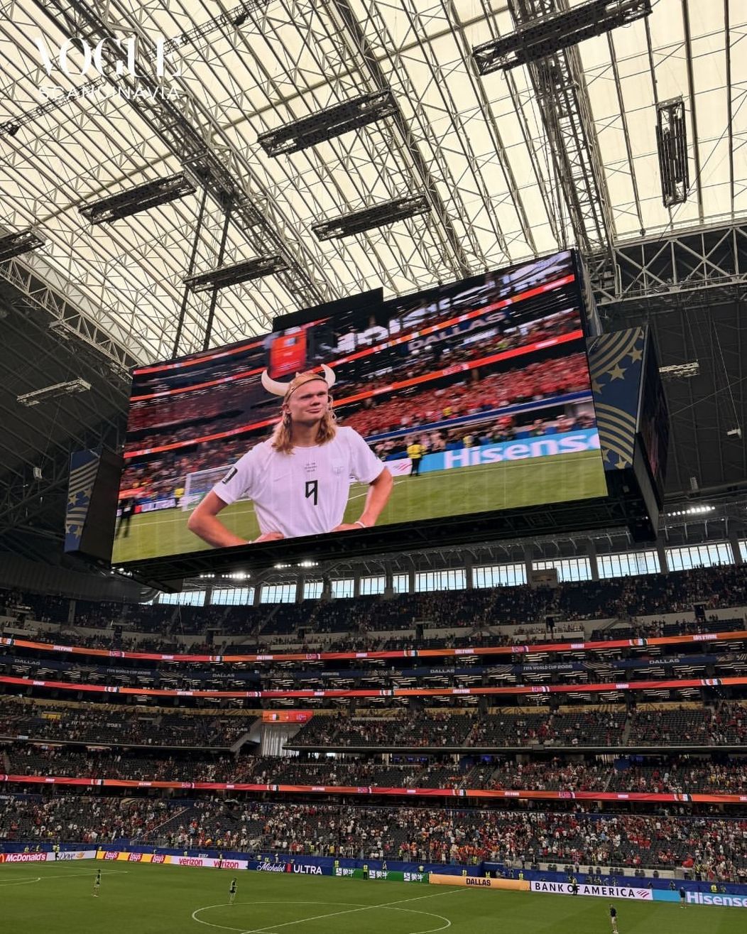 Norway is the last Nordic nation standing at the #FIFAWorldCup – and the teams now-viral Viking (1)