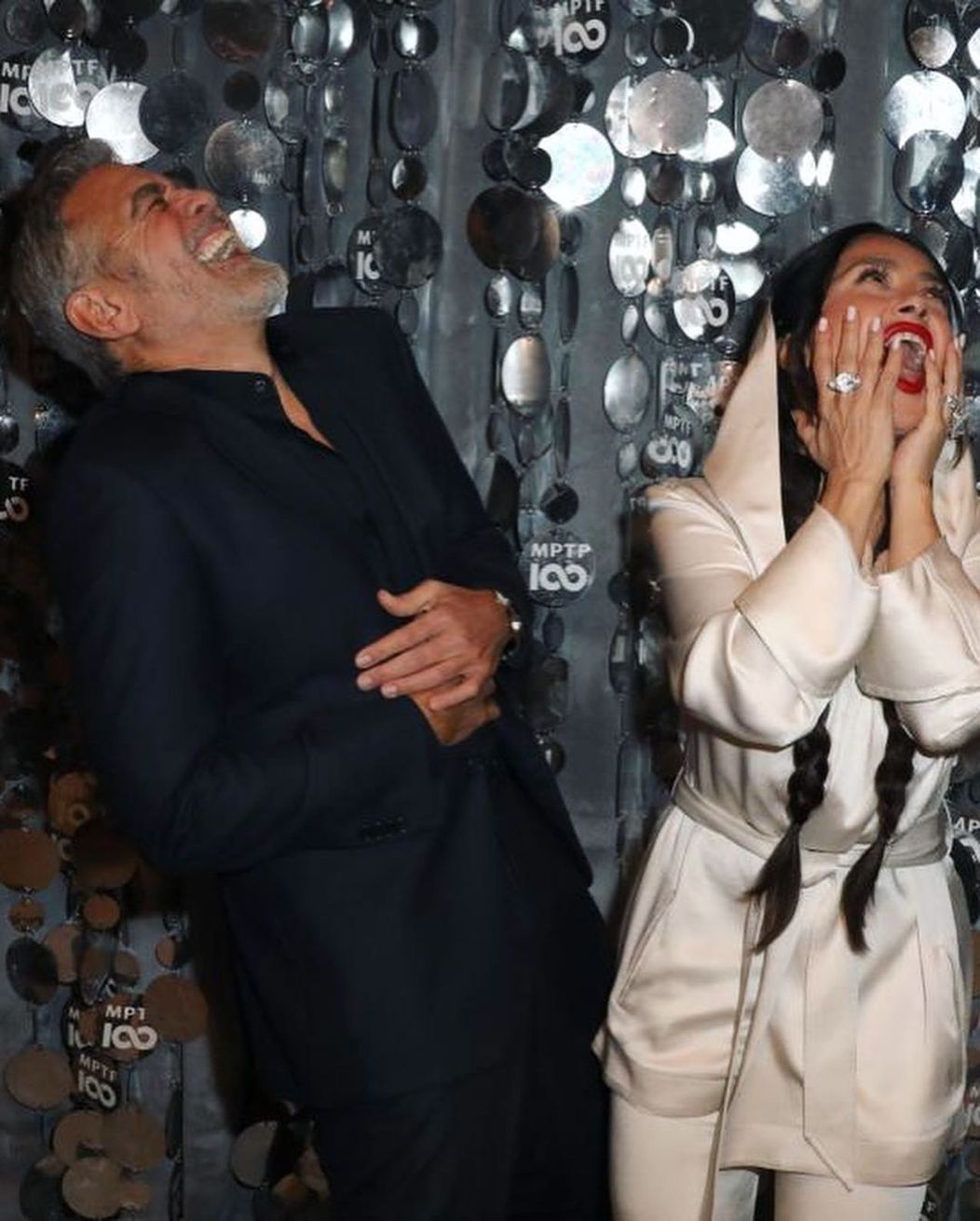 Salma Hayek și George Clooney, 2023 