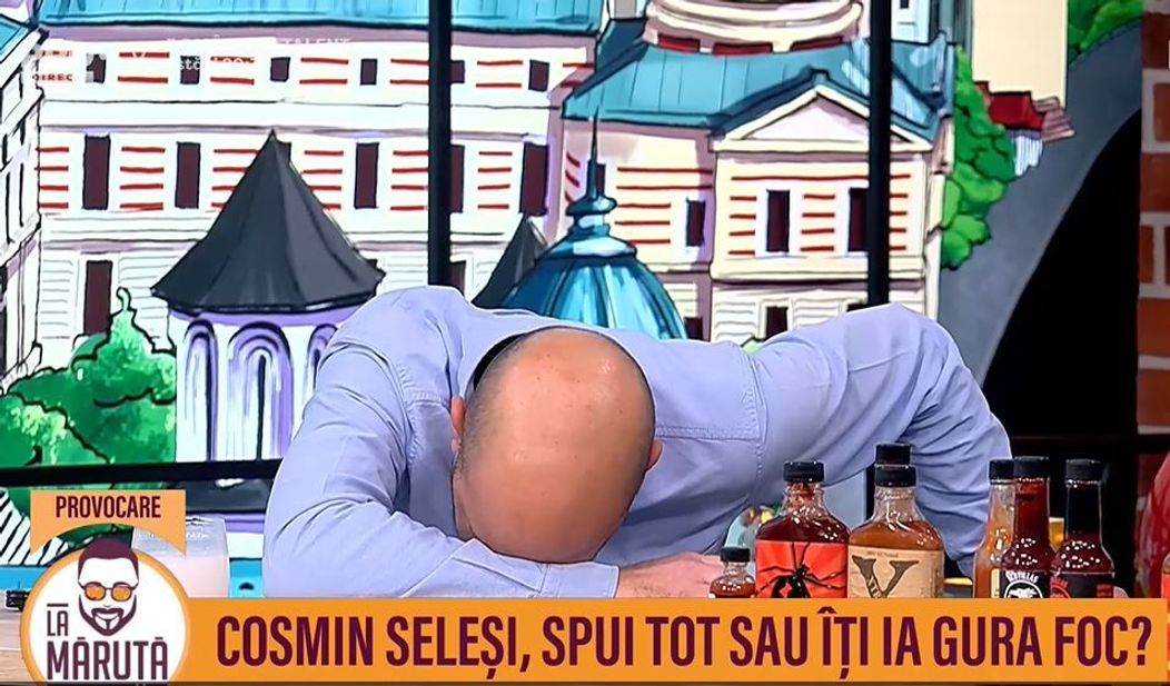 Cosmin Seleși la Spui tot sau îți ia gura foc, în emisiunea La Măruță 