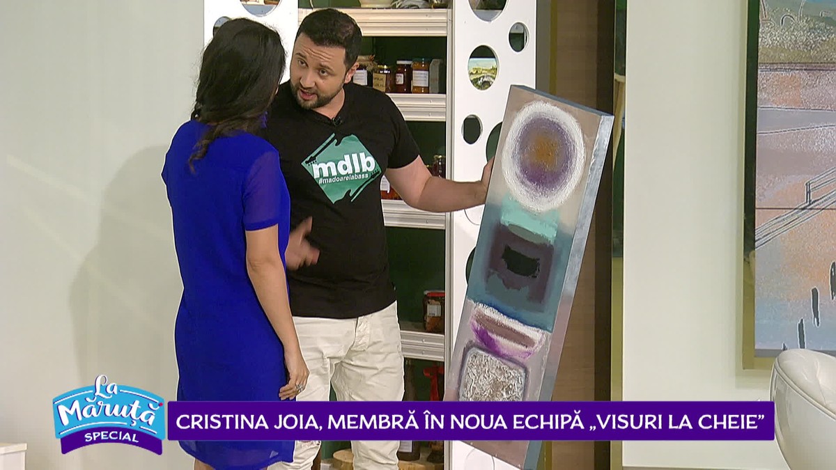 Cristina Joia, membra in noua echipa "Visuri la cheie"