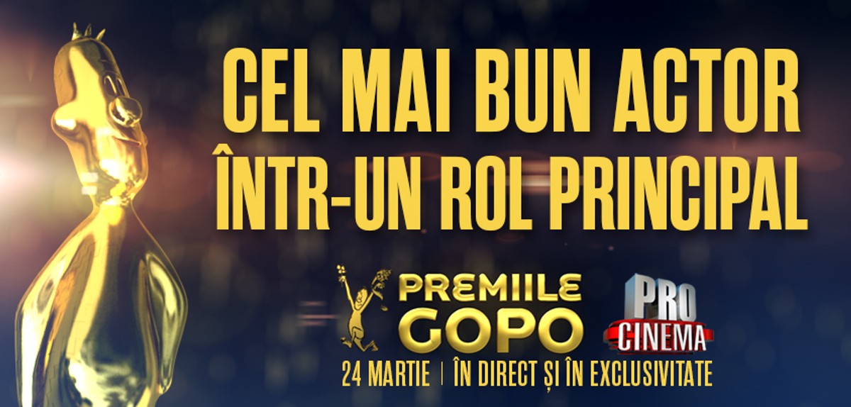 Gheorghe Ifrim, nominalizat la categoria "Cel mai bun actor" la GOPO