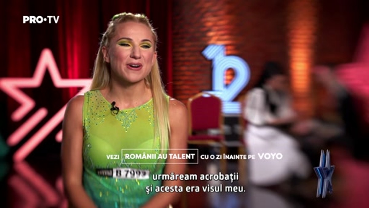 Românii Au Talent 2022 Anastasia Mishchenko Românii Au Talent Pro Tv Plus 