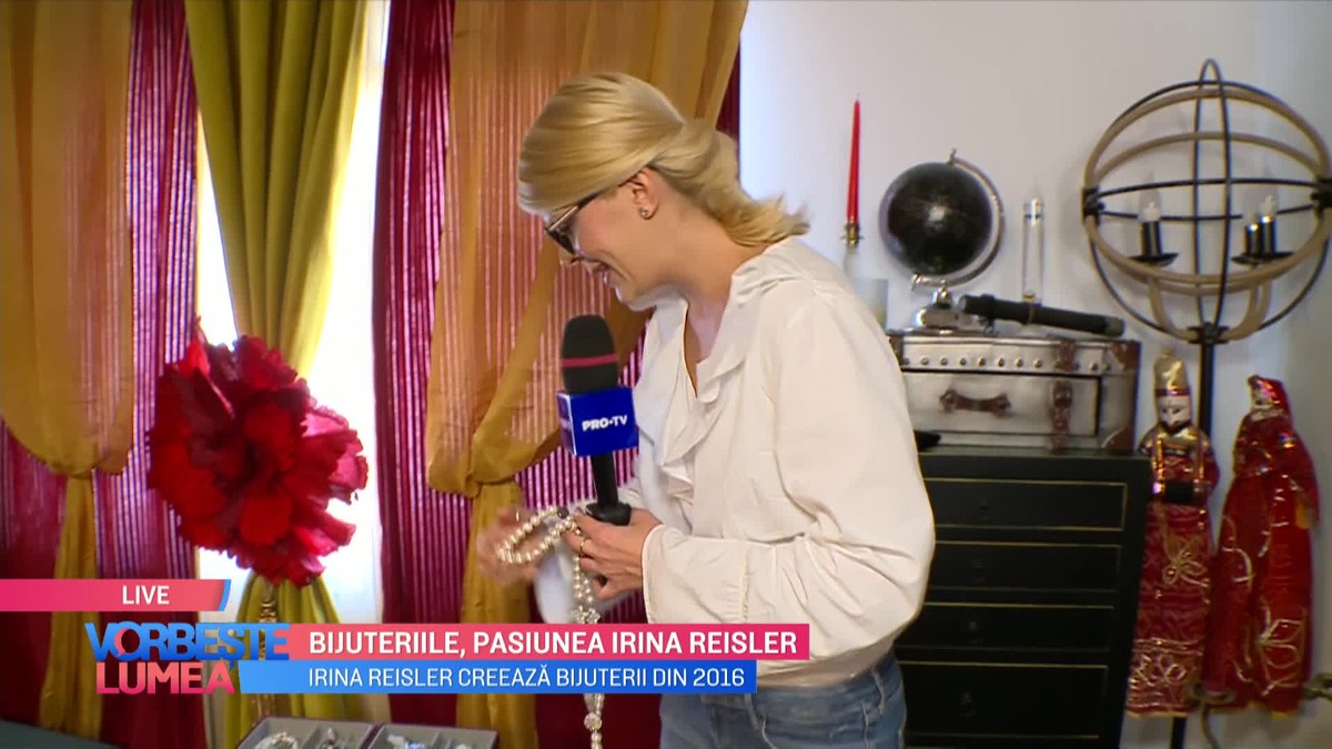 Bijuteriile, pasiunea Irinei Reisler