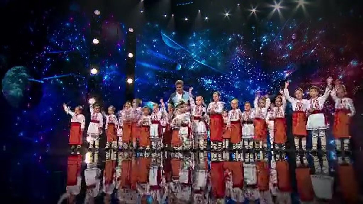 Românii au talent, 23 februarie 2024. Copilașii din Ansamblul „Mugurași ...
