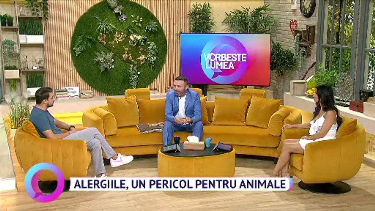 Alergiile, un pericol pentru animale | Scene si bonusuri din Vorbește ...