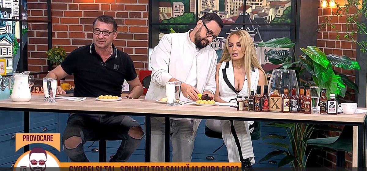 Daniela Gyorfi și George Tal la sosurile picante | PRO TV