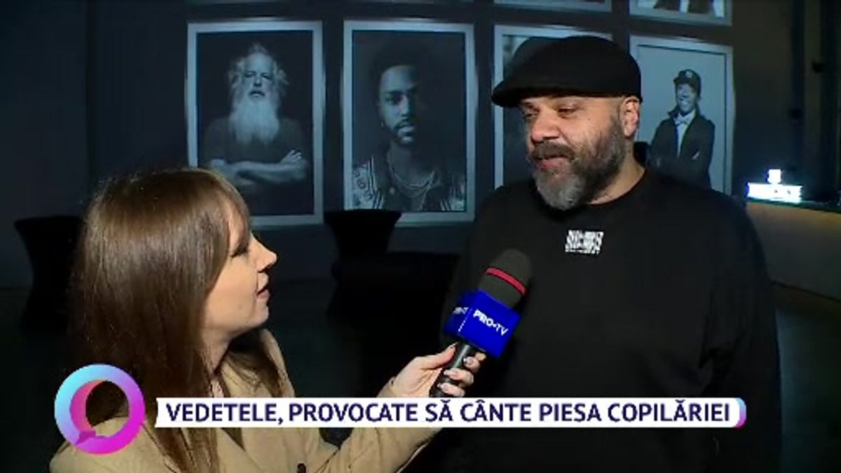 Vedetele, provocate să cânte piesa copilăriei | Scene si bonusuri din ...