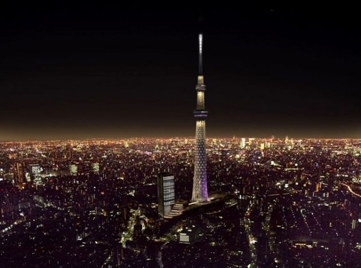 La ei se poate. Japonezii au terminat constructia celui mai inalt turn ...