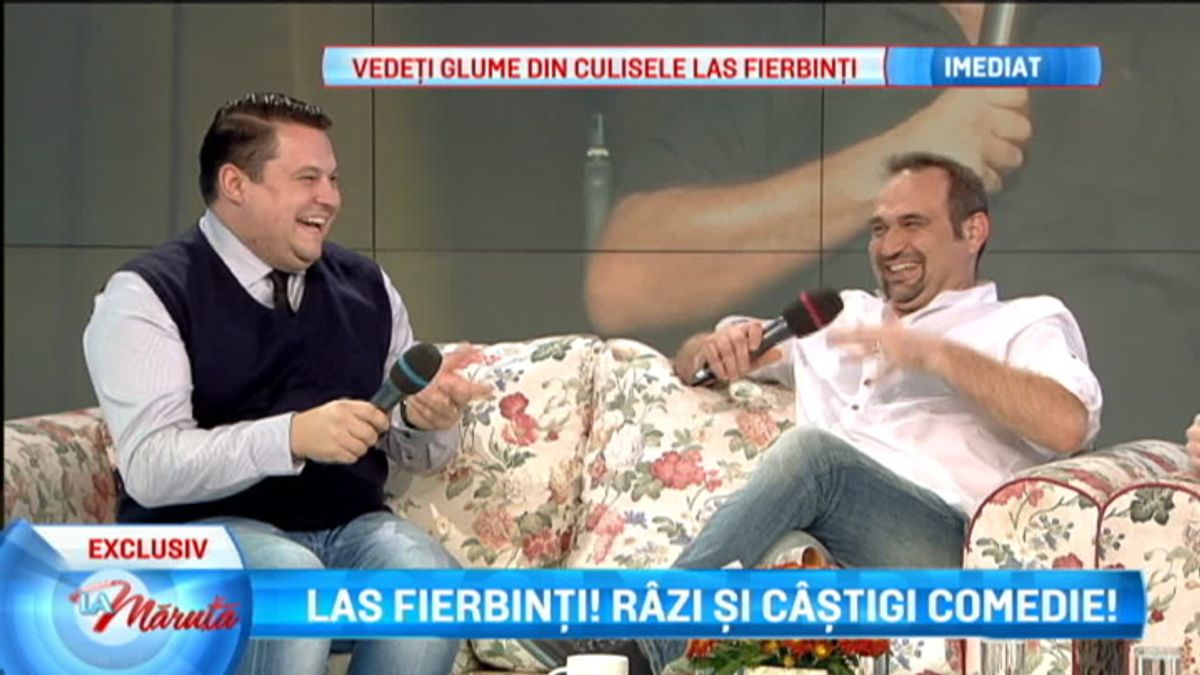 Vezi glume din culisele 