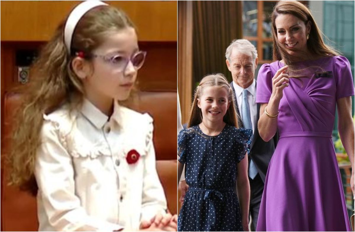 Aheea, fiica lui Nicușor Dan, a fost asemănată cu Prințesa Charlotte ...