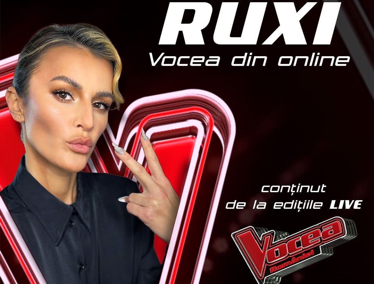 RUXI este Vocea din online în LIVEurile Vocea României PRO TV