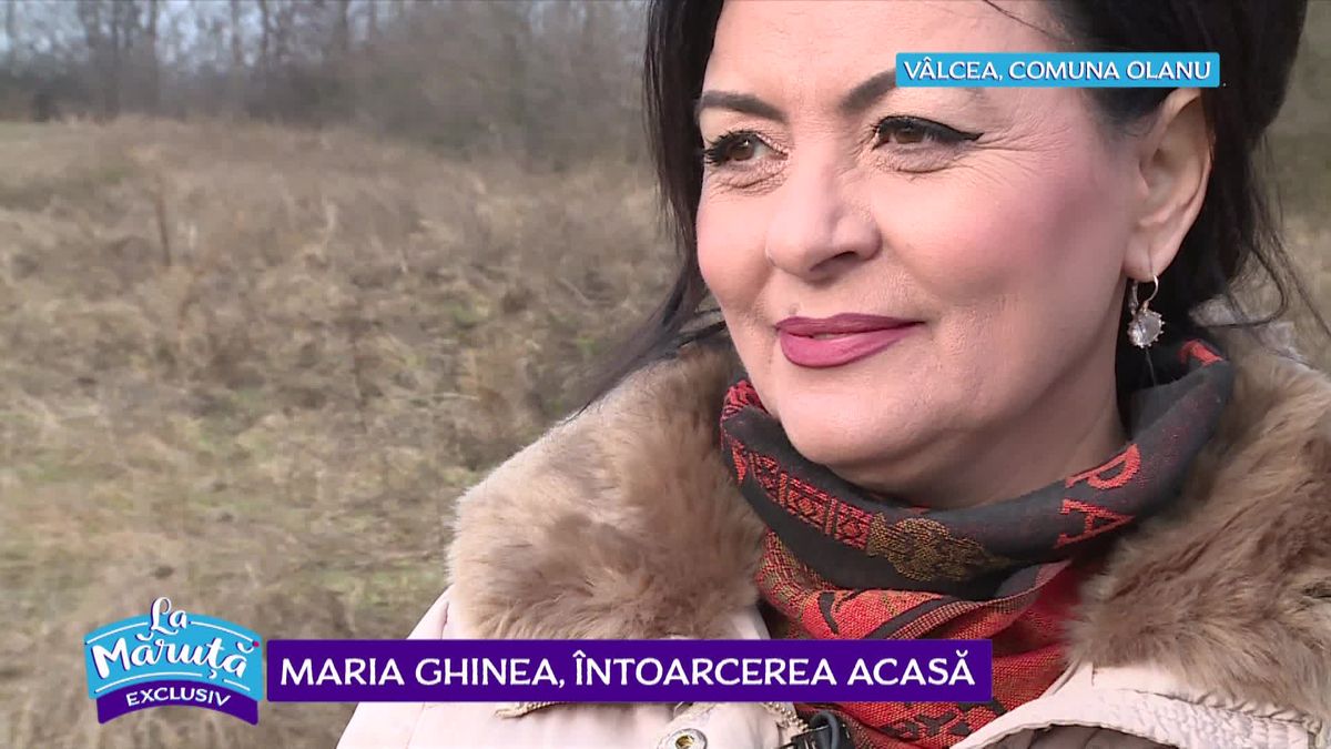 Maria Ghinea, întoarcerea acasă | Scene si bonusuri din La Măruță | PRO TV