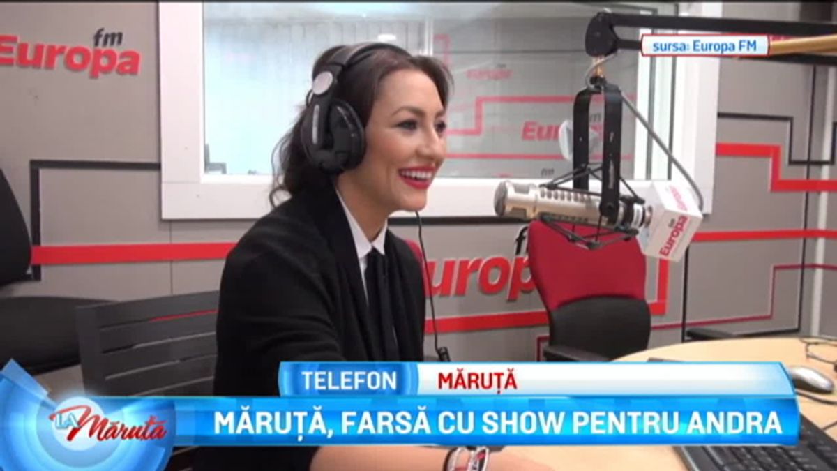 Maruta, farsa cu show pentru Andra | Scene si bonusuri din La Măruță ...