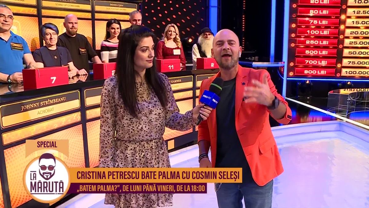 Cristina Petrescu bate palma cu Florin Seleși | Scene si bonusuri din ...