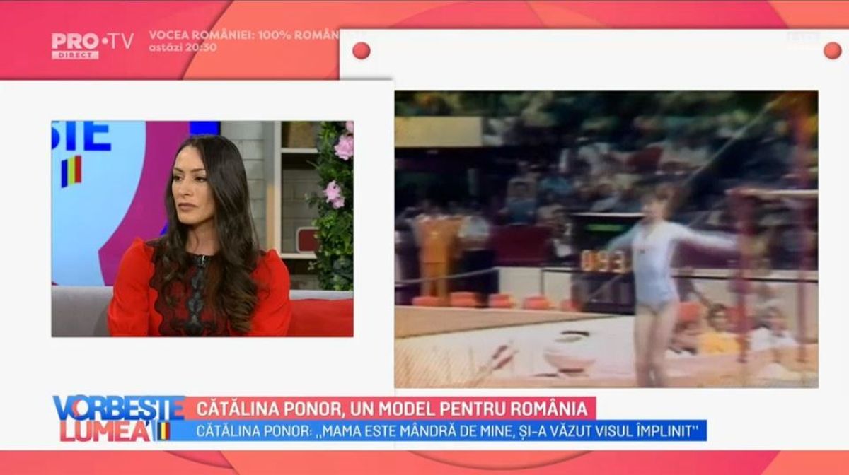 VIDEO Cătălina Ponor, un model pentru România | PRO TV