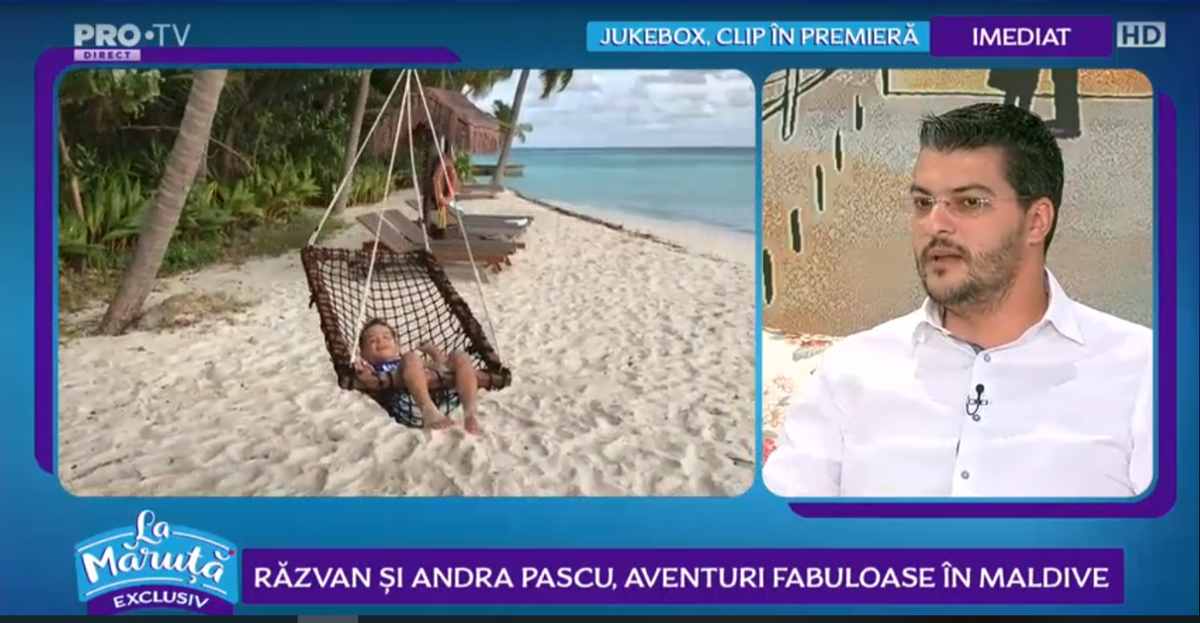 VIDEO: Razvan și Andra Pascu, clipe de poveste în vacanța din Maldive ...