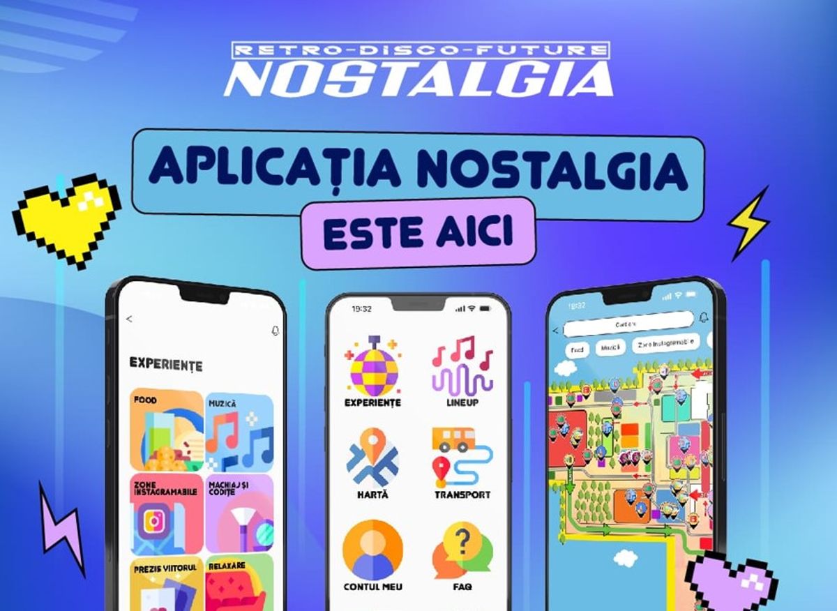 NOSTALGIA lansează aplicația oficială a festivalului | PRO TV