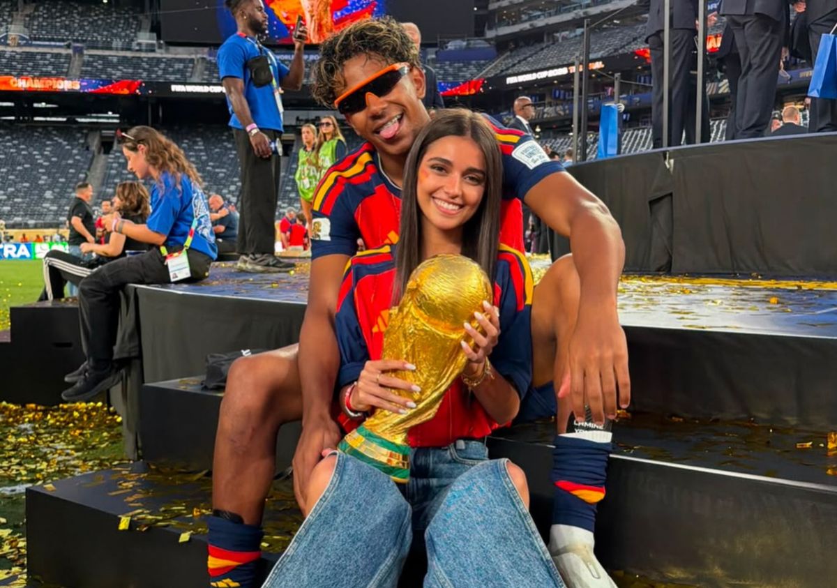 Imagini inedite cu iubita lui Lamine Yamal după Campionatul Mondial ...