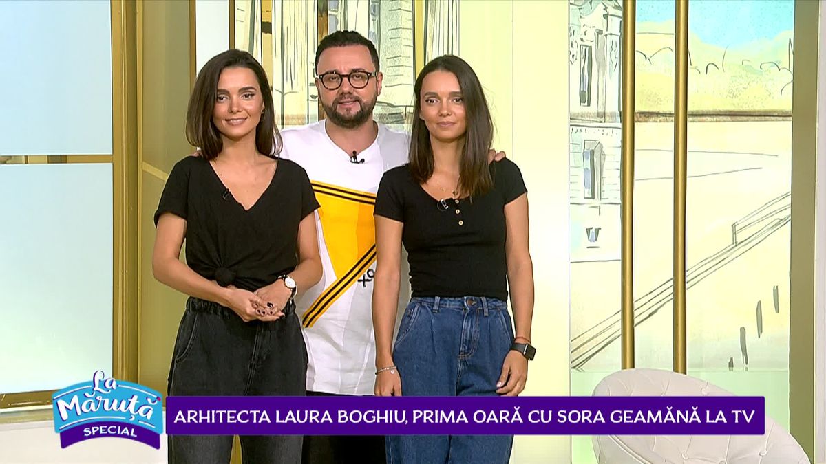Laura Boghiu (Visuri la cheie), pentru prima dată cu sora geamănă la TV ...