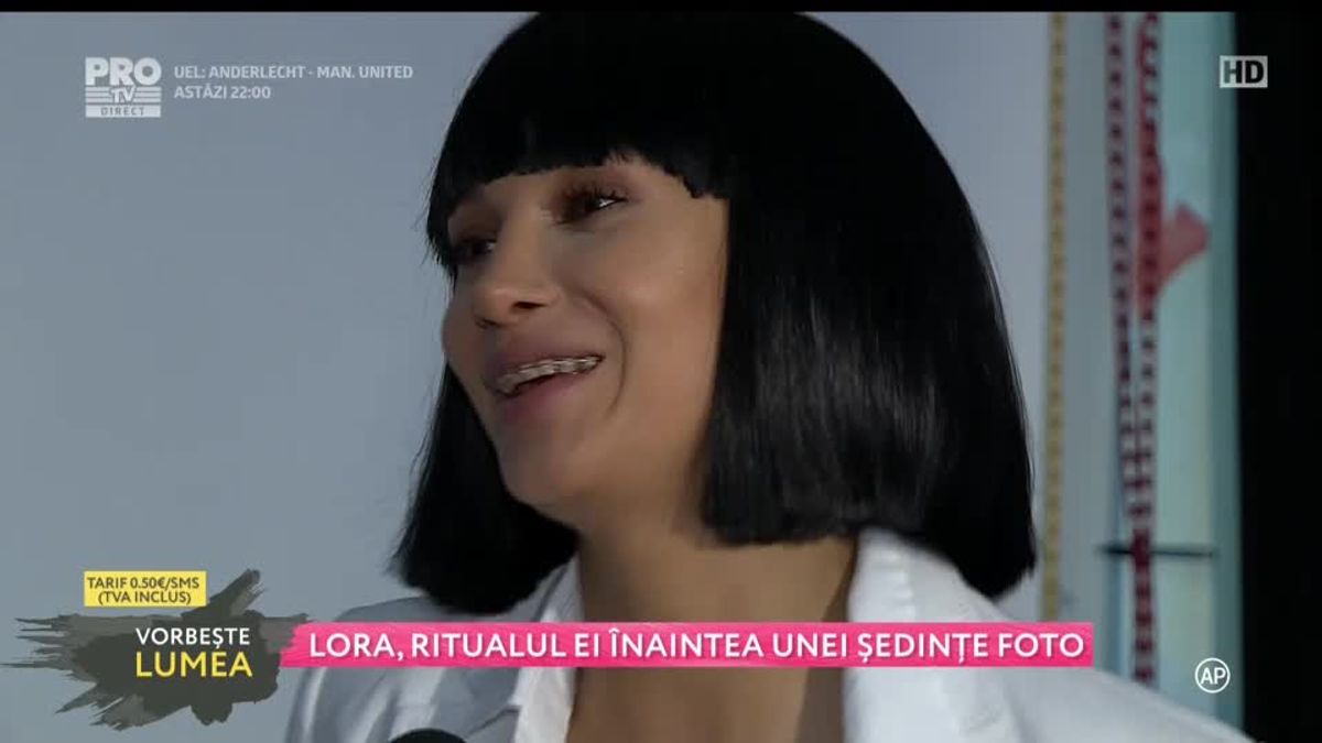 Lora, ritualul ei inaintea unei sedinte foto | Scene si bonusuri din ...