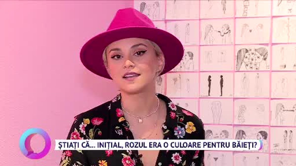 Știați că... inițial, rozul era o culoare pentru băieți? | Scene si ...