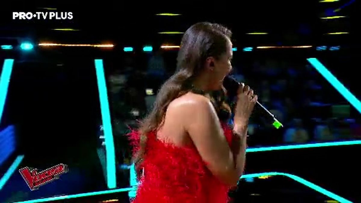 Valeria Marcu sa luptat pentru locul său din etapa liveurilor Scene