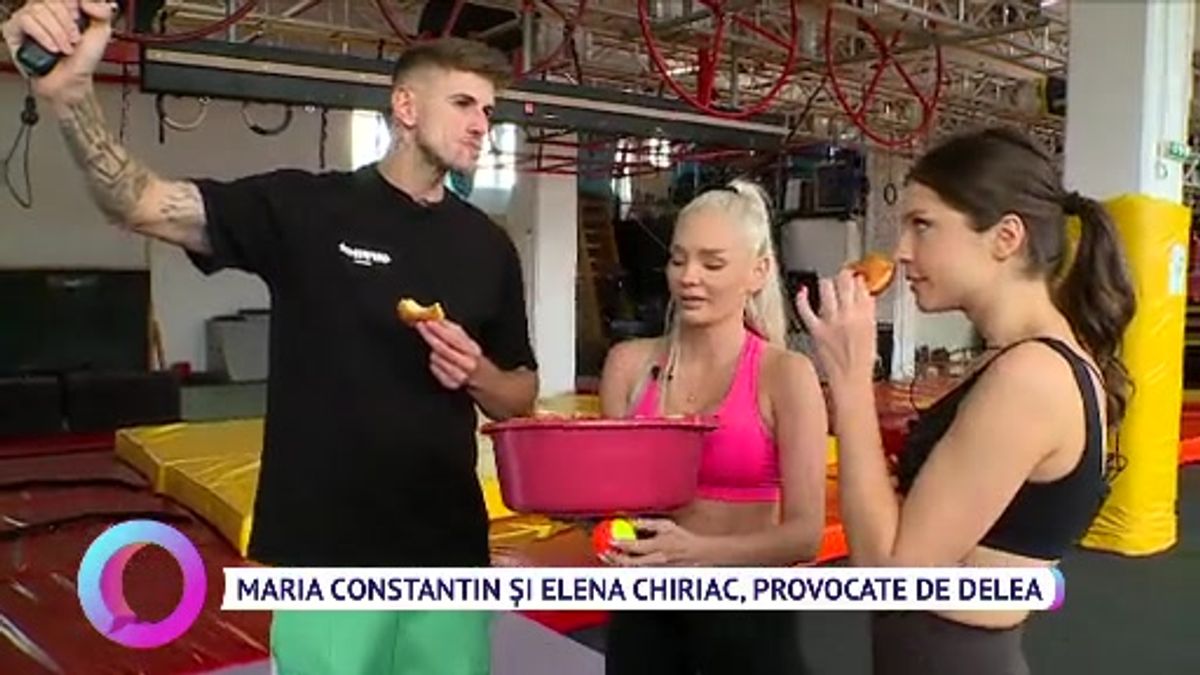 Maria Constantin și Elena Chiriac, provocate de Delea | Scene si ...
