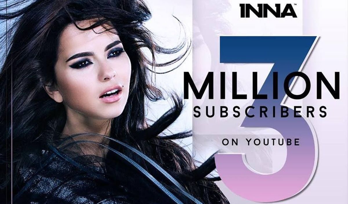 INNA – 3 milioane de abonati pe propriul canal de YouTube | PRO TV