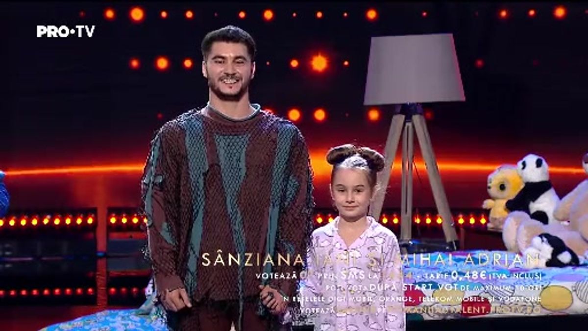 Românii au talent 2023 semifinală 1. Sânziana și Mihai Scene si