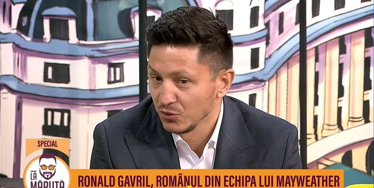 Ronald Gavril, românul manageriat în ringul de box de Floyd Mayweather