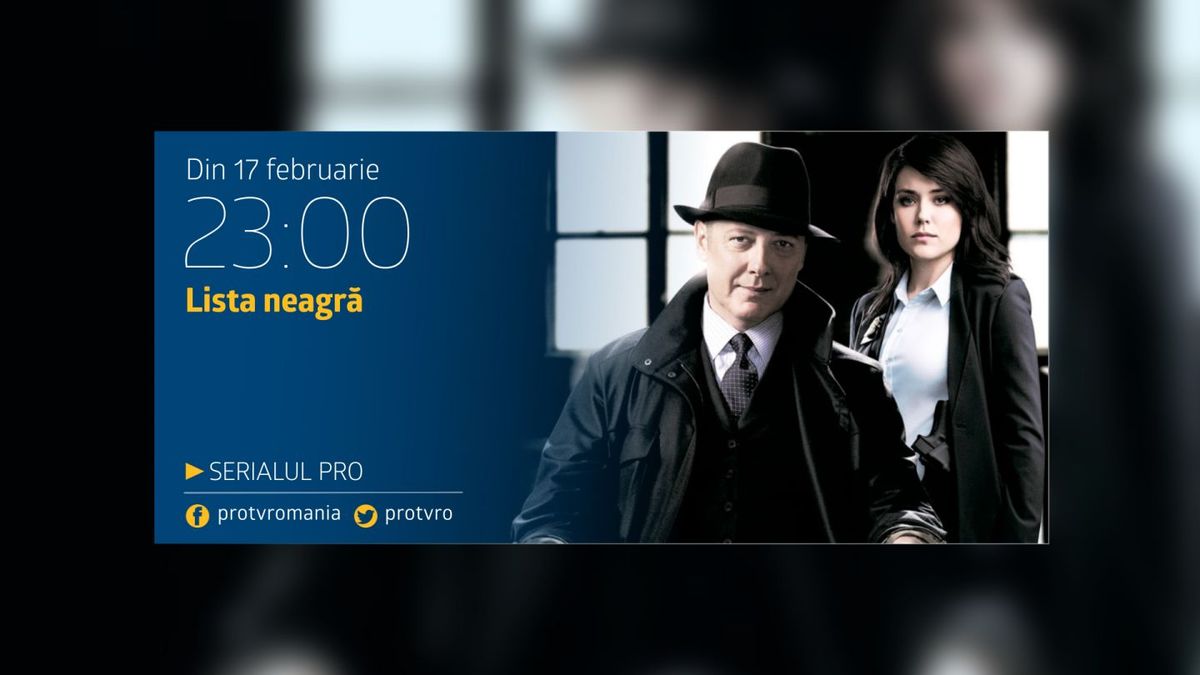 Serialul PRO prezinta The Blacklist! | PRO TV