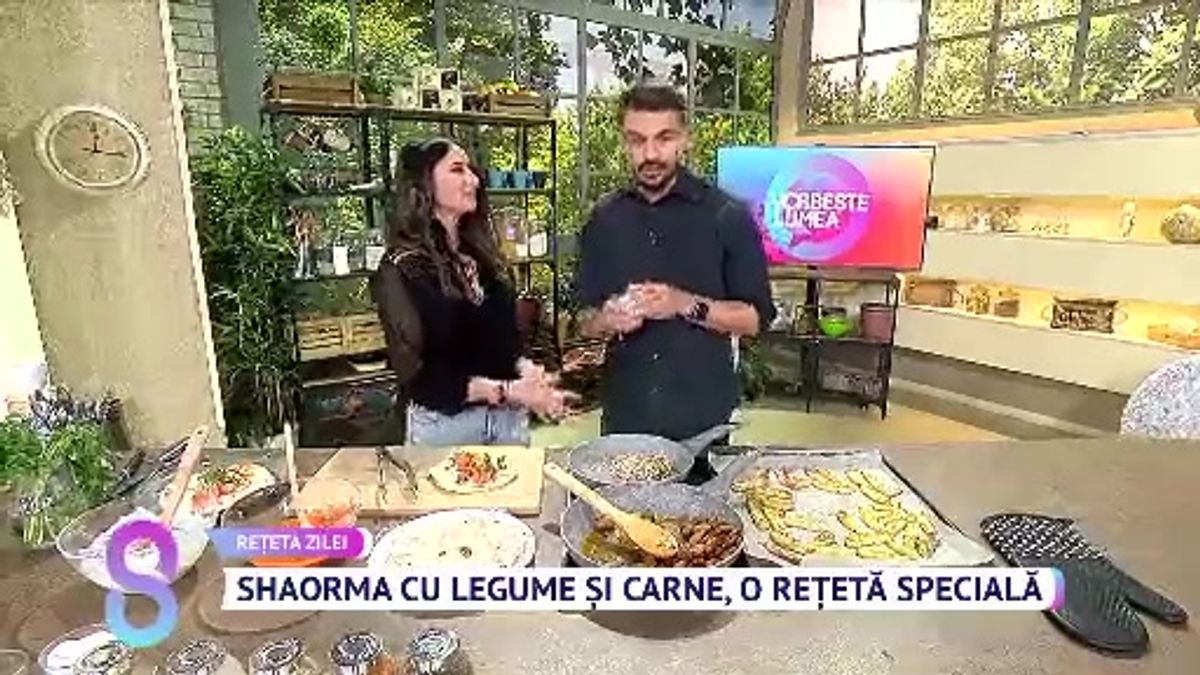 Shaorma Cu Legume și Carne O Rețetă Specială Scene Si Bonusuri Din