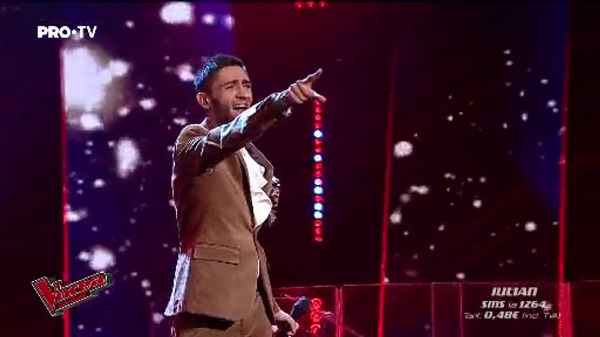 FINALA Vocea României 2022 Iulian Nunucă “All by myself” Scene si