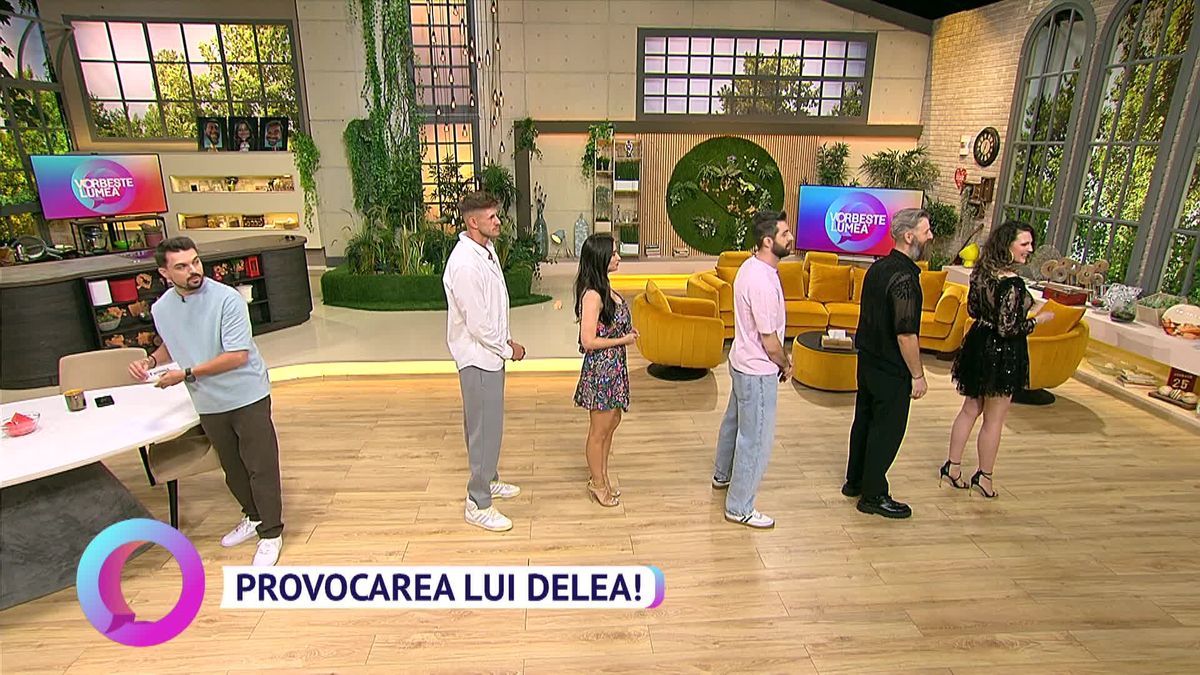 Provocarea lui Delea! | Scene si bonusuri din Vorbește Lumea | PRO TV