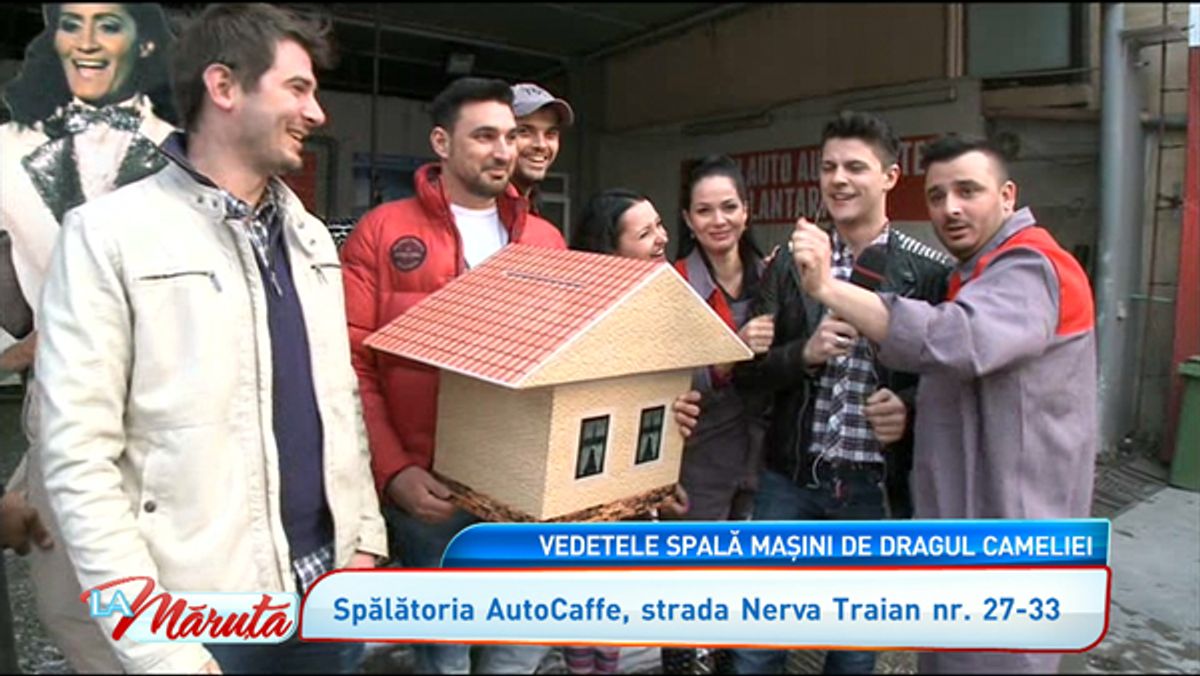 Vedetele spala masini de dragul Cameliei Duta | Scene si bonusuri din ...