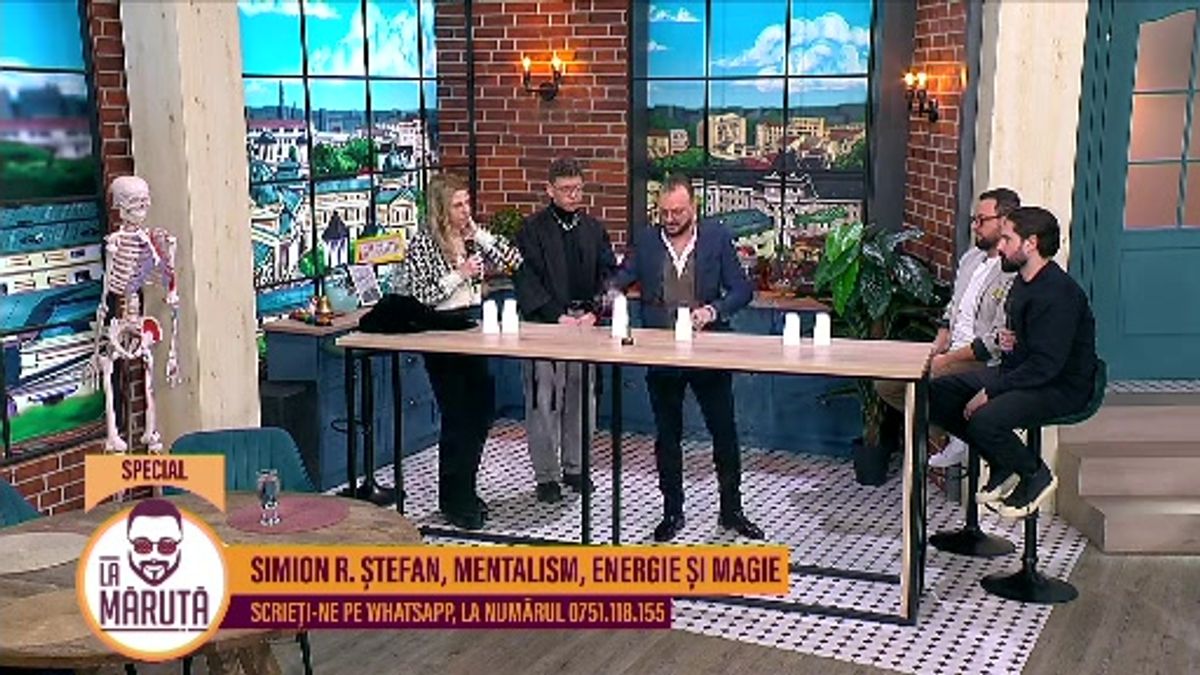 Simion R. Ștefan, mentalism, energie și magie | Scene si bonusuri din ...