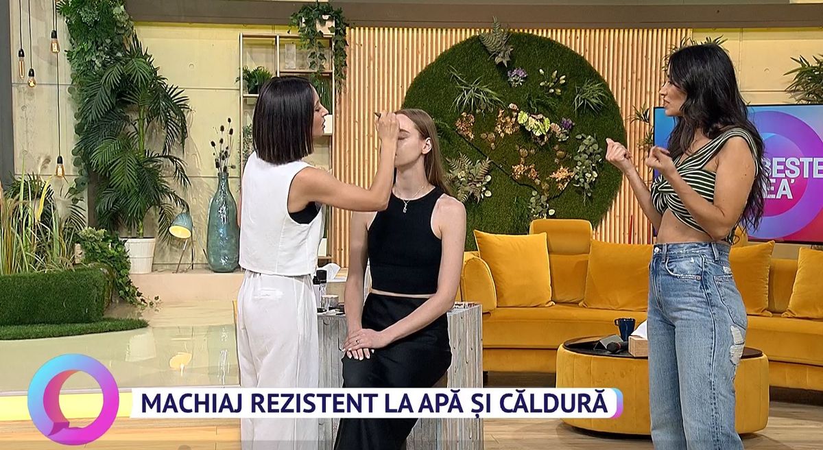 Ce trucuri se pot folosi pe vreme caniculară pentru un machiaj