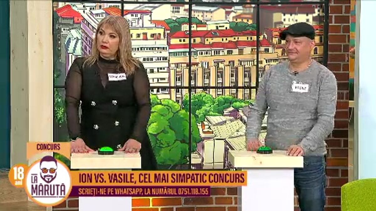 Ion vs. Vasile, cel mai simpatic concurs | Scene si bonusuri din La ...