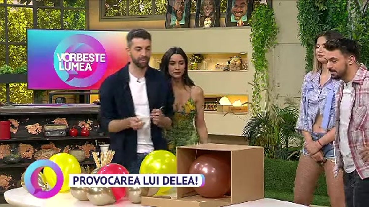 Provocarea lui Delea! | Scene si bonusuri din Vorbește Lumea | PRO TV