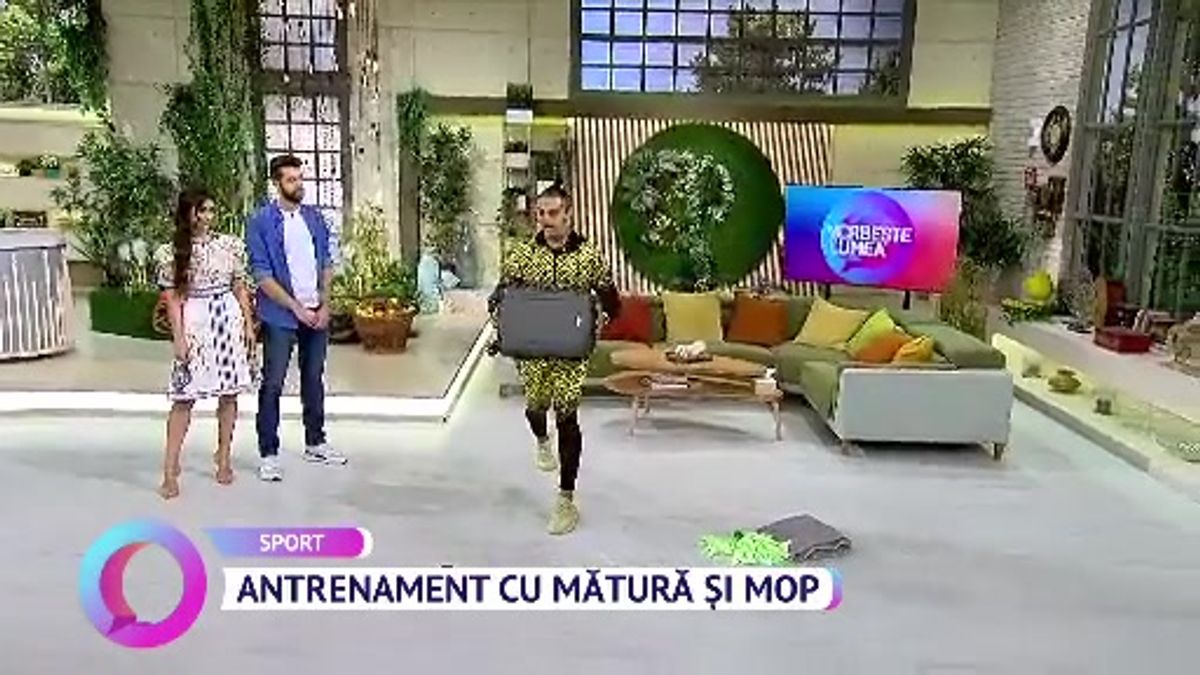 Antrenament Cu Matură și Mop Scene Si Bonusuri Din Vorbește Lumea Pro Tv 4978